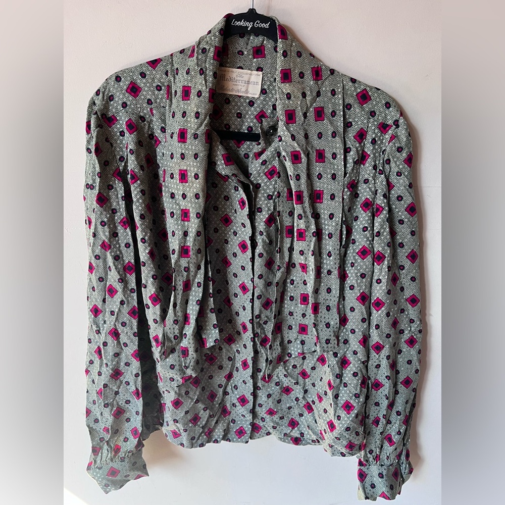 💚 The Mediterranean‎ Seattle by Roberto Avolio Blouse size 42